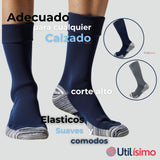 Pack 12 Pares Calcetines Bambù con Cobre Efecto Antibacterial Colores Surtidos