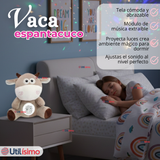 Peluche Vaca Espantacuco Con Luz Y Sonido Para Bebé Niño Niña