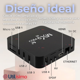 TV Box MXQPRO 4K 8GB Ram 128gb Wifi 5G Android