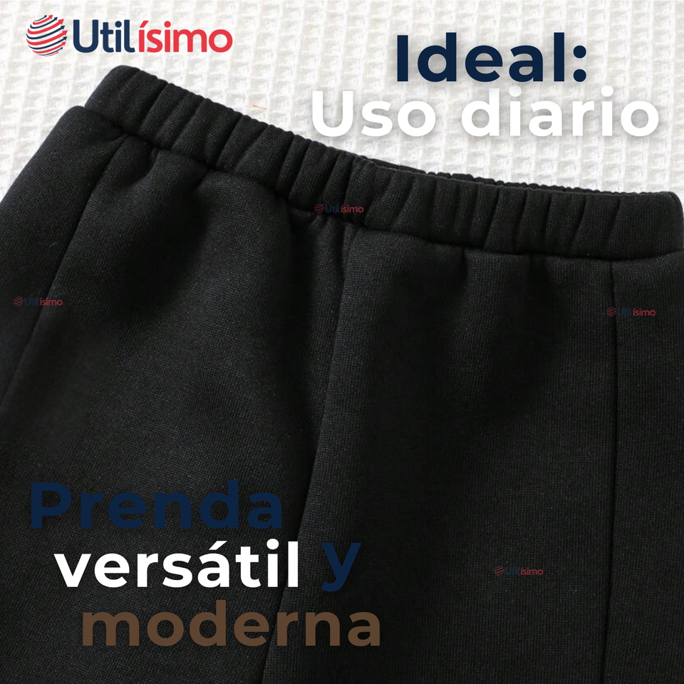 Buzo Para Niños Forrado en 100% Polar Negro