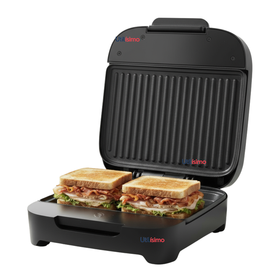 Sandwichera Oster® compacta con platos hondos CKSTSM400