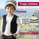 Traje Chilote Gorro Fiestas Patrias Niño Chile