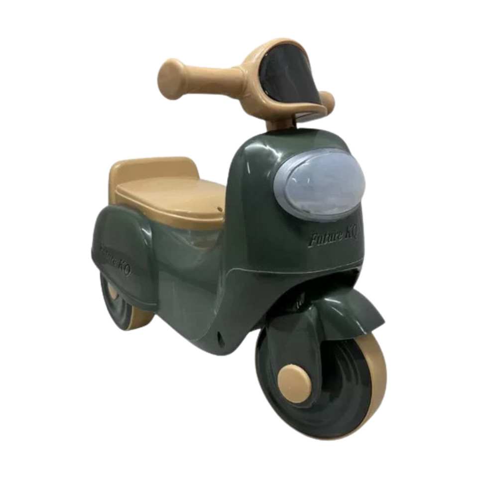Scooter Moto Infantil con Luz y Sonido Niño Niña Gris de 1 a 5 años
