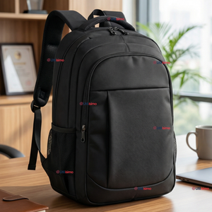 Mochila Multifuncional Ejecutiva Notebook Escolar Viaje Cabina Impermeable Resistente 49cm Negro 25L