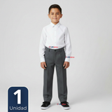 Pantalón Escolar Colegio Clásico Niño Gris