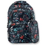 Mochila Con Lonchera Y Estuche 45CM Estampado  Full Color Niño
