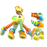 Peluche Sonajero De Bebé Mordedo Jirafa Peluche Sensorial Surtidos