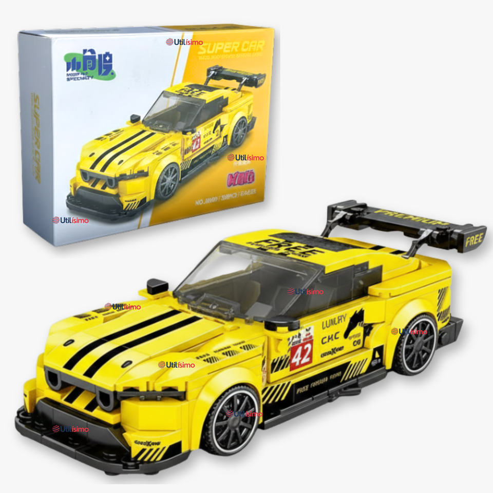 Auto Coche De Carreras Armable Maqueta Porsche Racing 360 Piezas Juguete Niño
