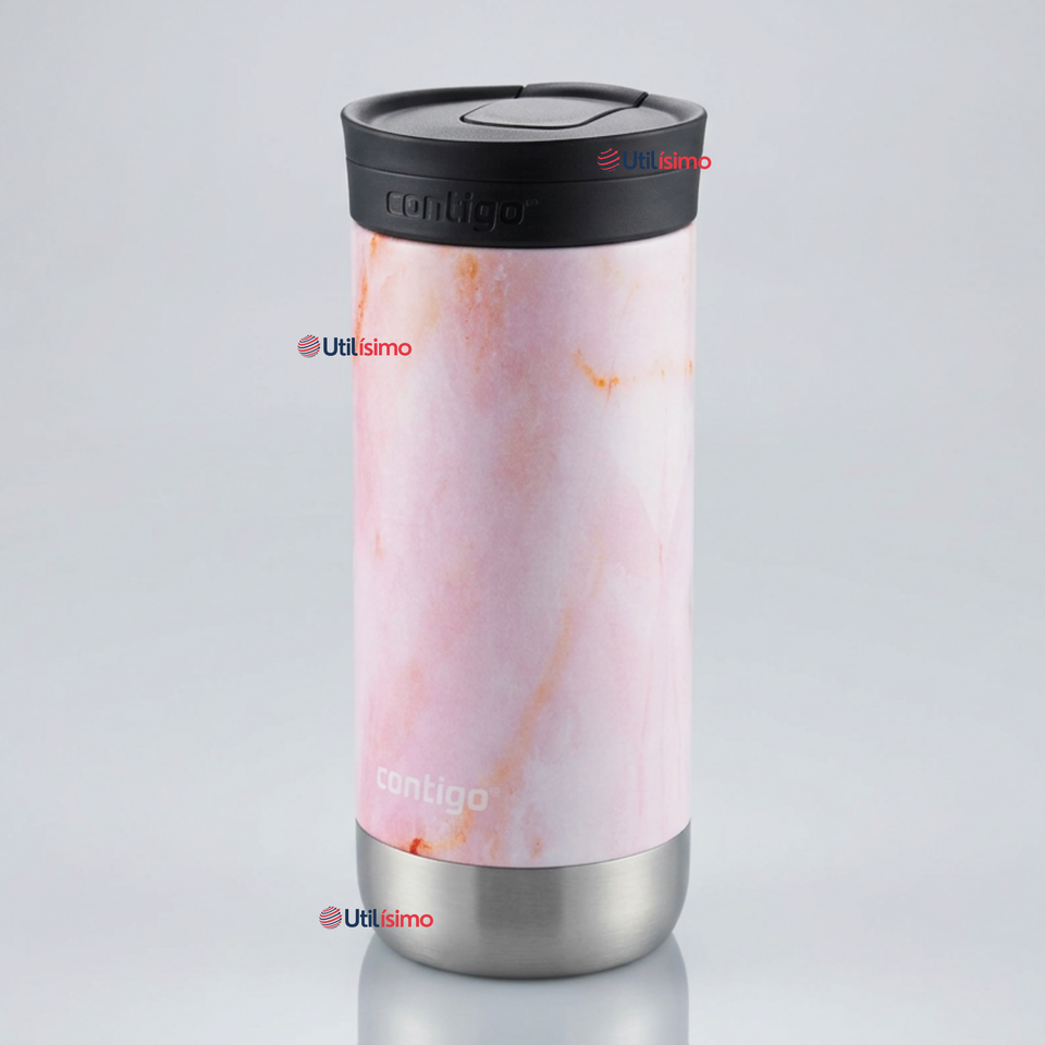 Vaso Térmico Contigo® Mug Huron Rose Quartz 473 ML Tecnología SNAPSEAL™