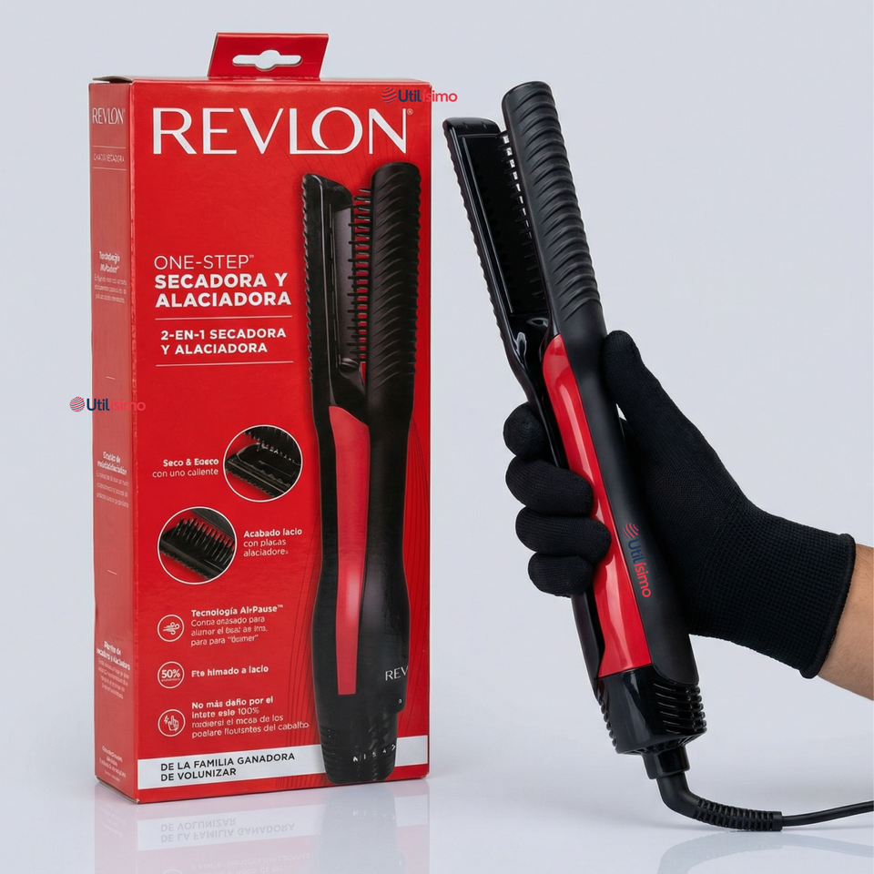 Secador Alisador Revlon One-Step 1200w 2 En 1