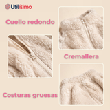 Conjunto Frizado Polar 2 Piezas Niña Blanco