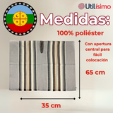 Poncho Manta Mapuche LANA GRUESO 60x35CM MAPUCHE Fiestas Patrias