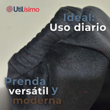 Buzo Para Niños Forrado en 100% Polar Gris