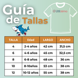 Polera Brainrots 100% Algodón Manga Corta Niño Tralalero Amarillo