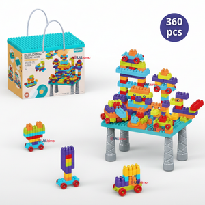 Juego Bloques de Construcción 360 piezas para Niño o Niña