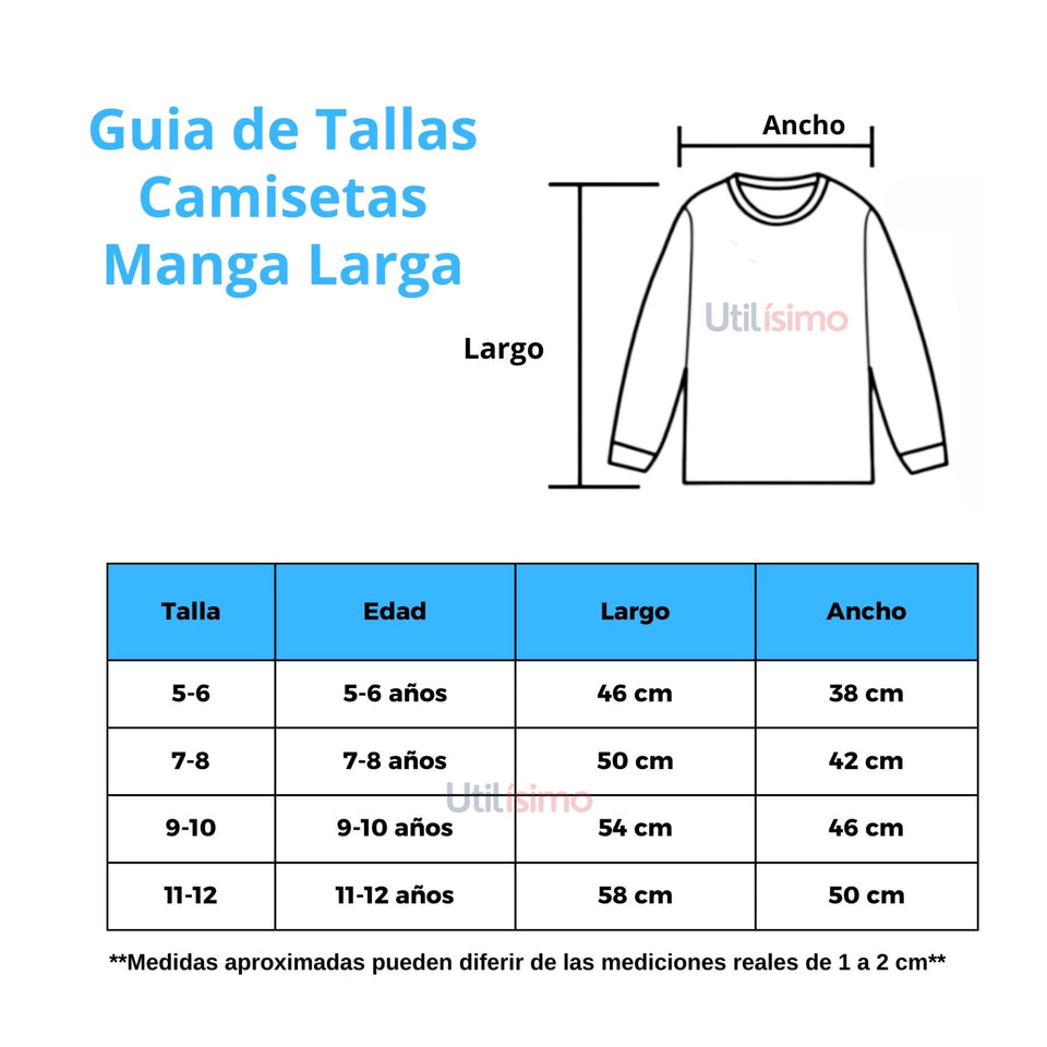 Pack 6 Camisetas Algodón Manga Larga Polera Niña Primera Capa Blanco y Negro