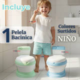 Pelela Inodoro Baño Entrenador Portátil Niño Surtido Asiento Acojinado