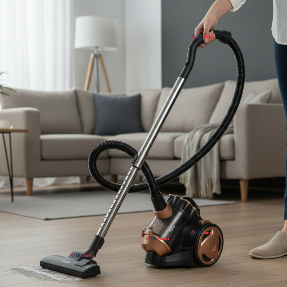 Aspiradora De Arrastre Alta Potencia De Succión 800w Sin Bolsa Ciclónica