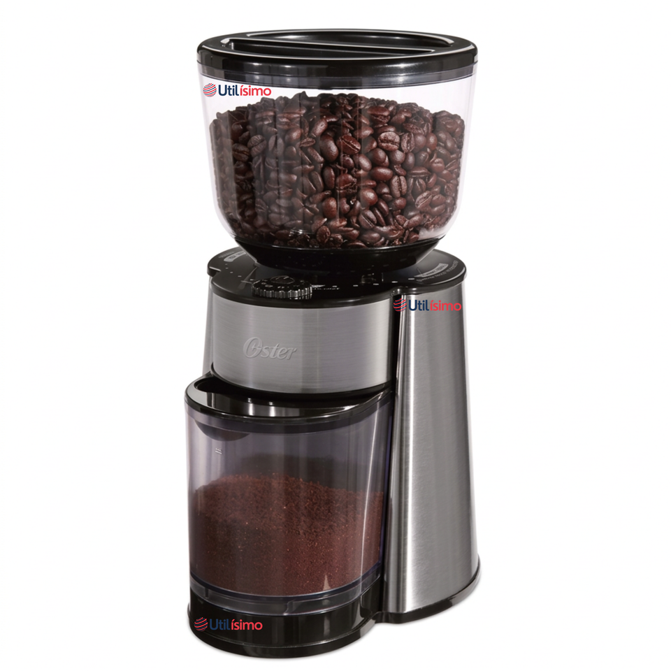 Oster® Molinillo de Café, Accesorio, Con 18 Ajustes De Grosor, Incluye Accesorios, BVSTBMH23