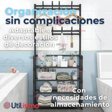 Zapatero Organizador 3 en 1 Closet Armario Perchero Multiuso Negro