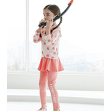 Traje de Baño Manga Larga SPF UV50+ Falda Pantalón Melocotón