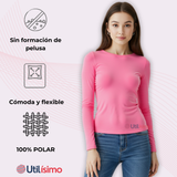 Pack 3 Camiseta Cuello redondo Polar juvenil Colores Surtidos