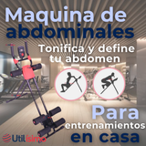 Máquina De Abdominales Plegable Ejercicio Deporte Fitness Six Pack