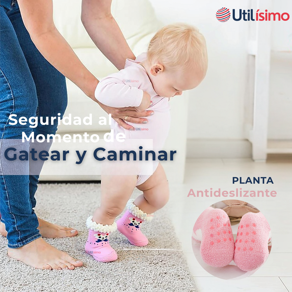 Calcetines de Chiporro Bebé Niña Antideslizante Colores Surtidos