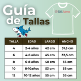 Polera Brainrots 100% Algodón Manga Corta Niño Tralalero Beige