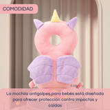 Mochila Protectora Cabeza Bebé Niña Antigolpes Almohadilla Ajustable Surtido