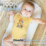 Pack 5 Bodys Niño Manga Corta Tedmimak 100% Algodón Building Adventures