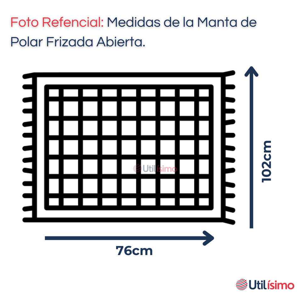 Set Manta Frazada Polar Para Bebé Niño + Peluche de Apego
