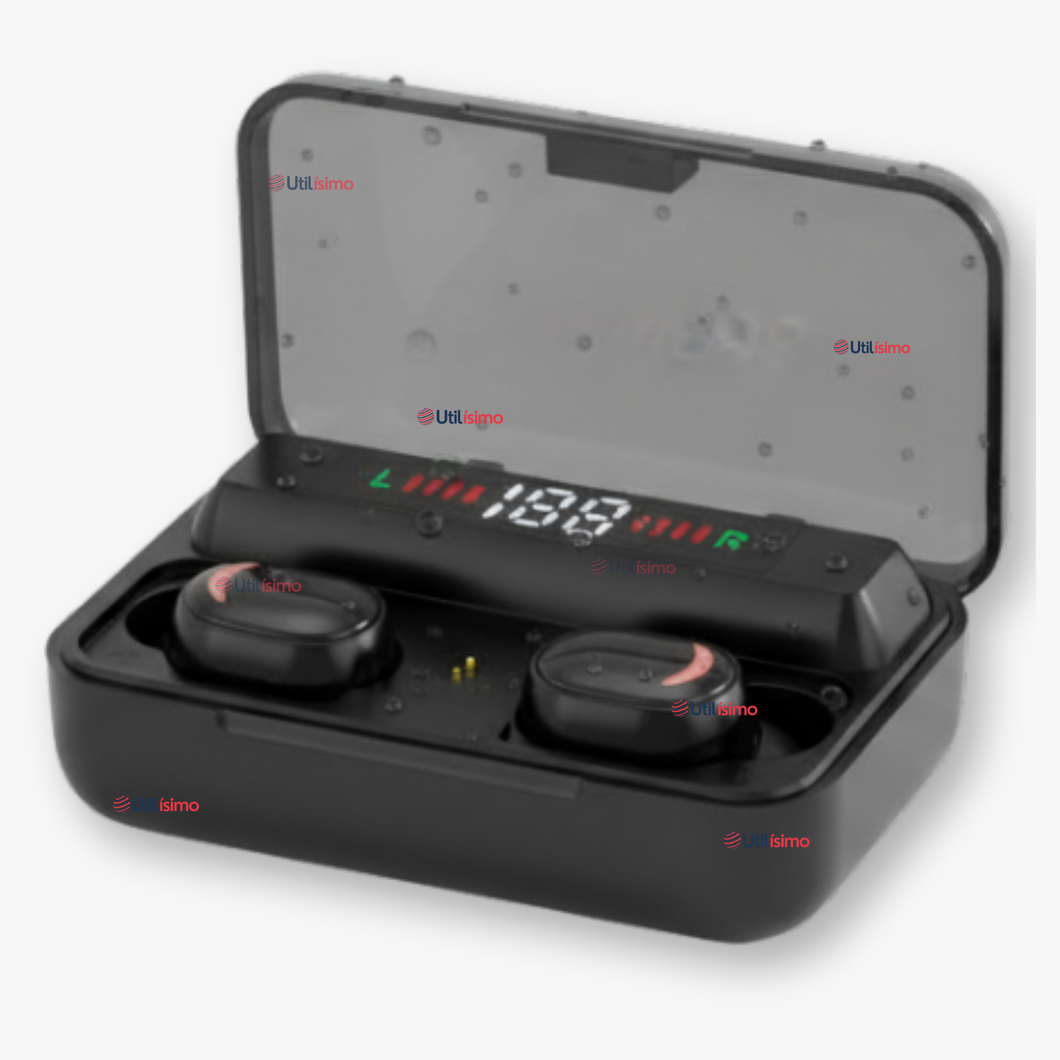 Audífonos Inalámbricos Bluetooth iOS Android Sonido Estéreo Negro