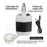 Ducha Portátil Recargable USB Camping Exteriores Ducha Al Aire Libre