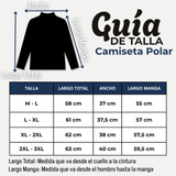 Camiseta Polera Polar Primera Capa Cuello Beatle  Manga Larga Blanco Negro Mujer