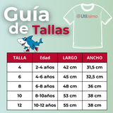 Polera Brainrots 100% Algodón Manga Corta Niño Tralalero Rojo