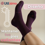 Pack 3 Calcetines Térmicos Extra Suaves Chenille Cozy Mujer Surtido