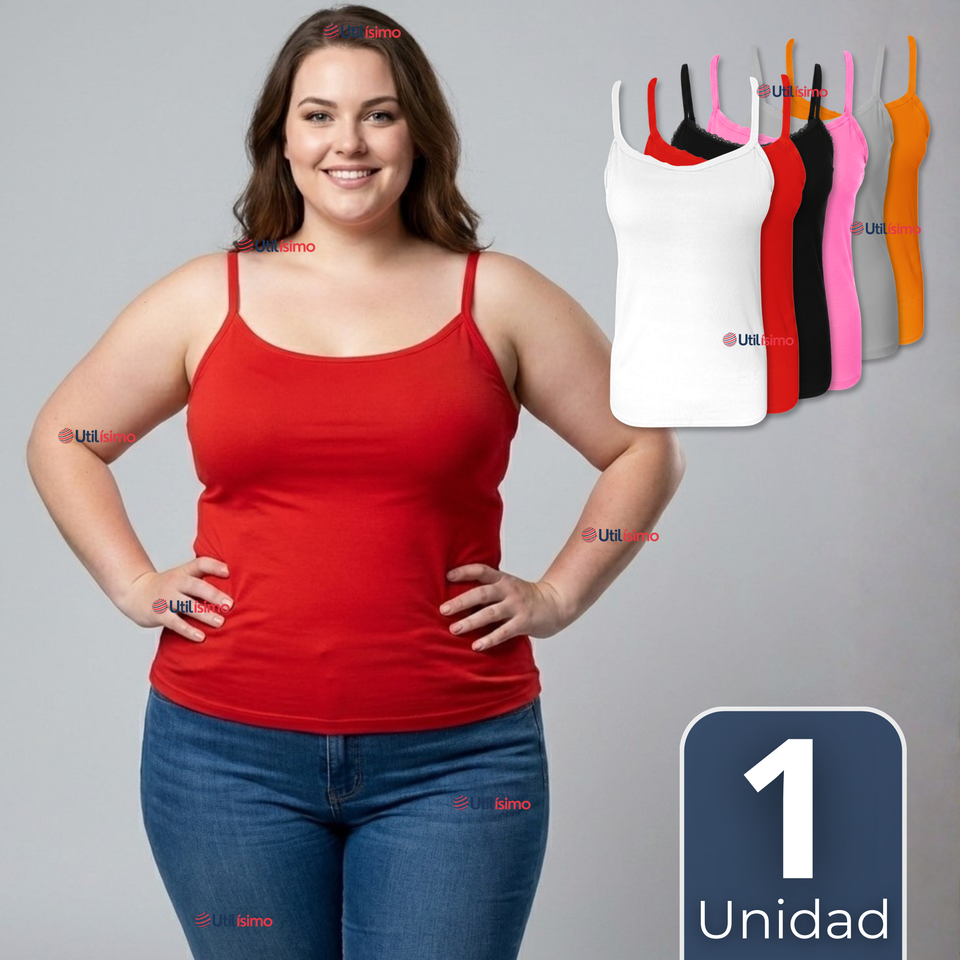 Camiseta Polera Pabilo Básica Lisa Transpirable Mujer Colores Surtidos