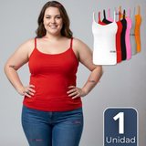 Camiseta Polera Pabilo Básica Lisa Transpirable Mujer Colores Surtidos