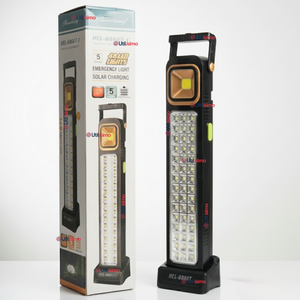 Lampara Luz De Emergencia Focos 48 Led Carga Híbrida Solar USB 30W