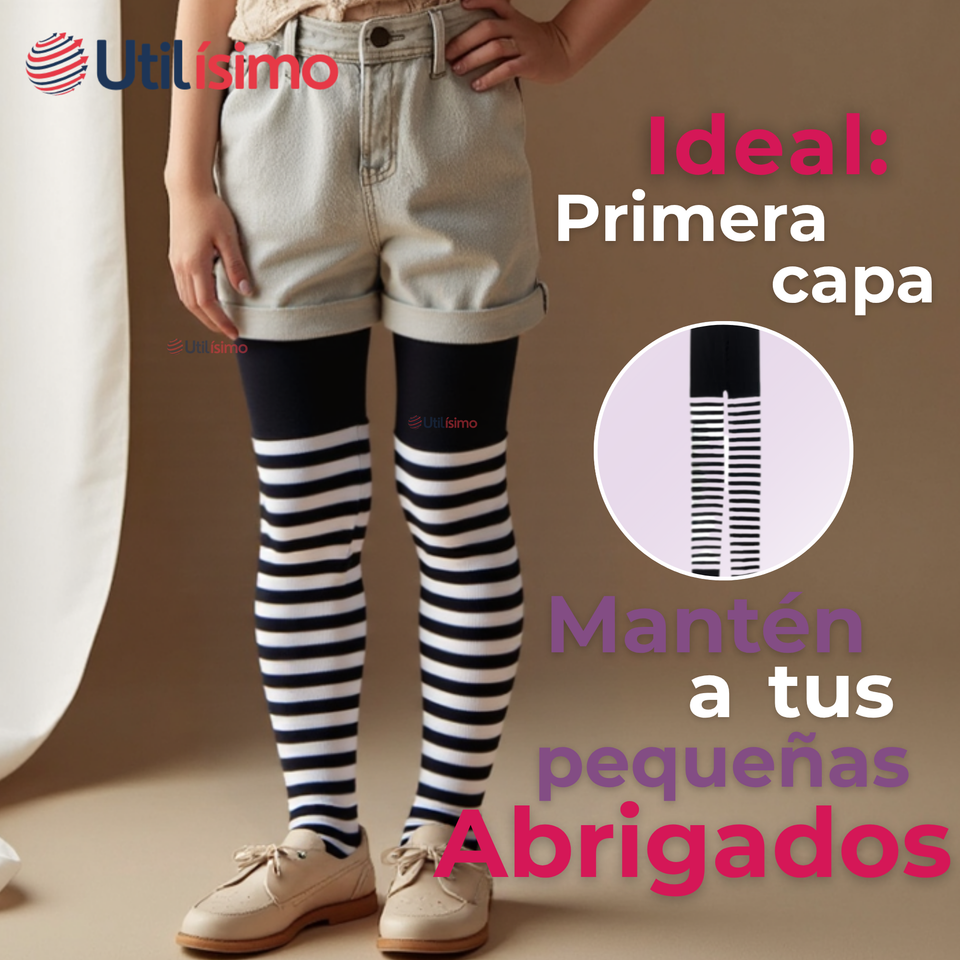Pack 12 Pantys Primera Capa Diseño Rayas Surtidos Ballerina Niña