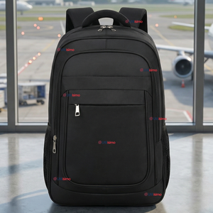 Mochila Jumbo Multifuncional Viaje Cabina Escolar Ejecutiva Impermeable Resistente Notebook 53cm Negro 28L