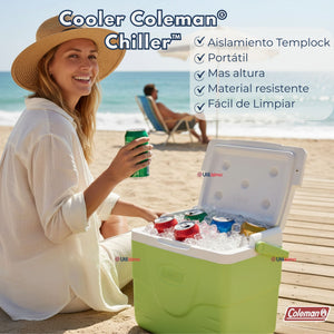 Cooler Coleman® Chiller™ 9QT/9LTS verde claro