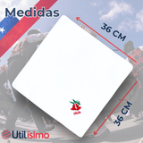 Pack 3 Pañuelos Baile Cueca 36 CM Bordados Fiestas Patrias Surtidos