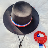 Sombrero Huaso Ajustable Elegante Fiestas Patrias