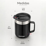 Taza Térmica Contigo Streeterville Acero Inoxidable 414ML Licorice