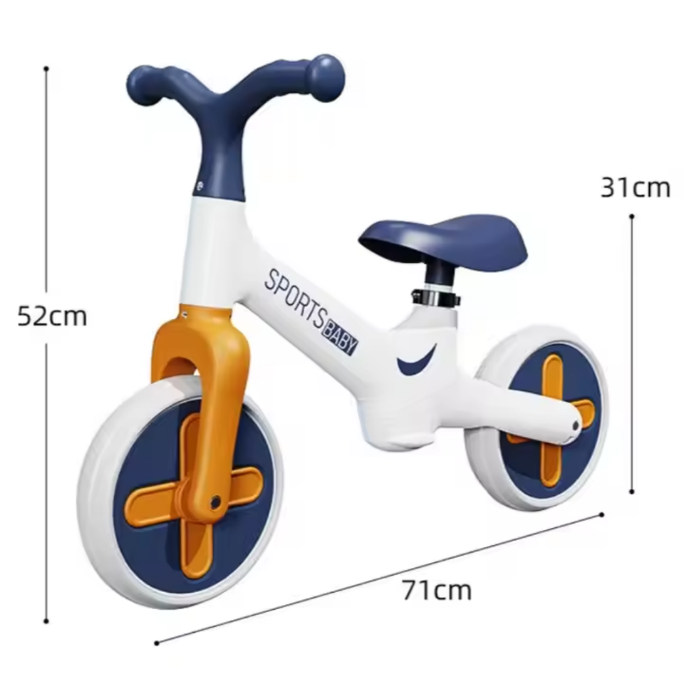 Bicicleta de Equilibrio Sin Pedales para Niño Niña Minimalista