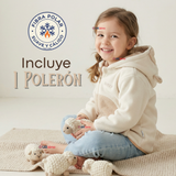 Polerón Polar Con Capucha Invierno Bebé Niña Fluffy Sheep