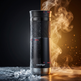 Vaso Termico Contigo Byron 2.0 Snapseal 710 Ml Negro Licorice Acero inoxidable