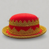 Sombrero Gorro Caporal Mujer Fiestas Patrias Rojo Baile Típico